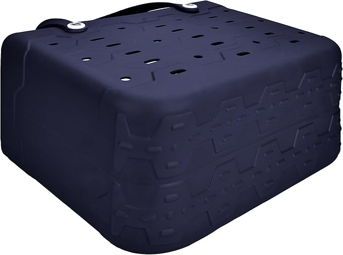 2-Piece Tote Bag Set, Waterproof Rubber Beach Bag with Summer Pattern, Medium & Large Handbag for Pool, Beach, Boat