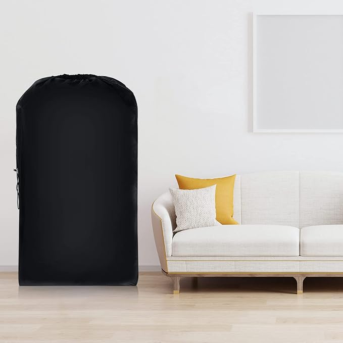 Nuanchu 1 Pcs 40 x 60 Extra Large Laundry Bag Giant Storage Laundry Reusable Multipurpose Bag for Damp Proof Luggage Suitcase Clothes Comforters Furniture Blankets Cover