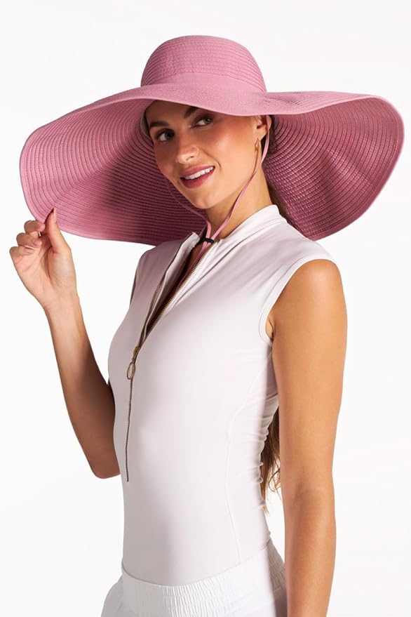Women's Ultra Wide Sun Hat - UPF 50+ Sun Protection - Shelby