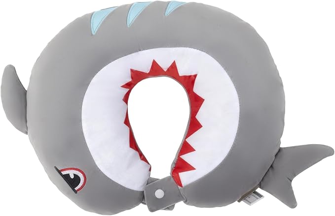 Travel Neck Pillow for Kids Adult Cute Soft Plush Memory Foam Airplane Neck Pillow for Traveling Animal Flight Pillow Head Rest Neck Support for Cars Long Flights