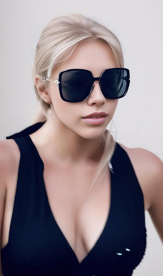 The Fresh Classic Crystal Elegant Women Beauty Design Sunglasses Gift Box
