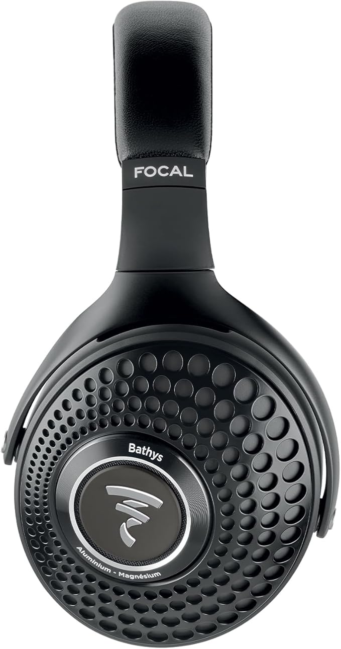 Focal BATHYS Over Ear HiFi Bluetooth Wireless Headphones with ANC (Black Stealth)
