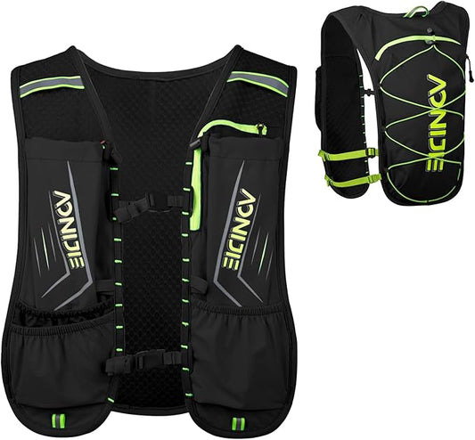 Azarxis Hydration Running Vest Backpack Pack 5L 5.5L for Women and Men Jogging Trail Race Marathon Cycling Hiking