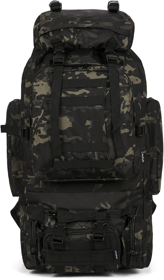 HongXingHai 100L Camping Hiking Backpack,Molle military Tactical rucksack backpack,Waterproof Lightweight Hiking Backpack