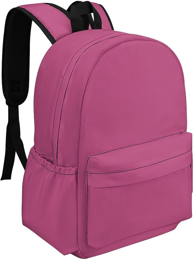 Viva Magenta Backpack Adult Travel Daybag for Women Men College Backpack for Vacation Hiking Camping Bag