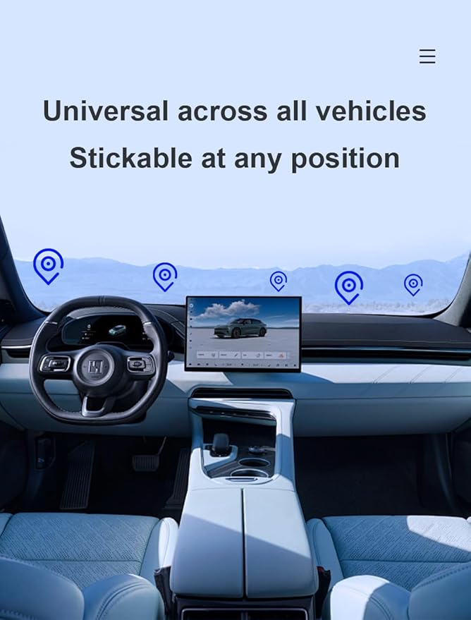 Fostex Upgraded Magnetic Mount for iPhone/Android, Electric Vacuum Suction Phone Mount, 360 Portable Phone Holder