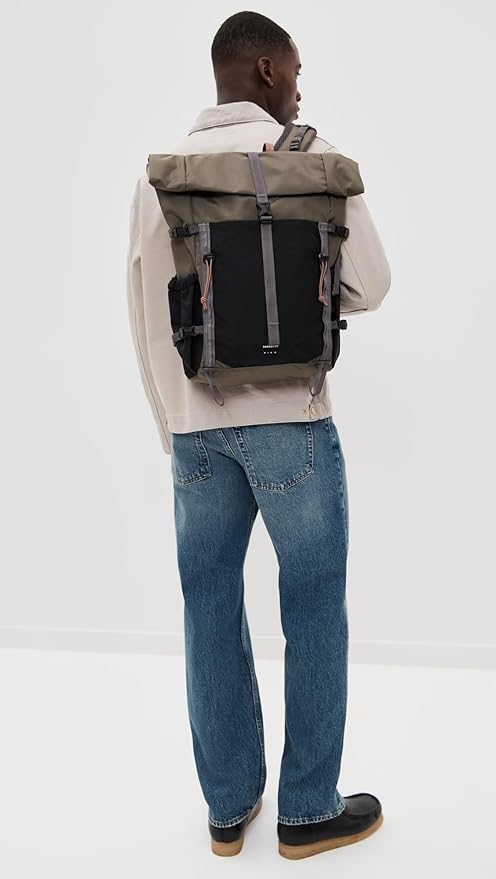 Sandqvist Men's Forest Hike Backpack, Multi Brown, One Size