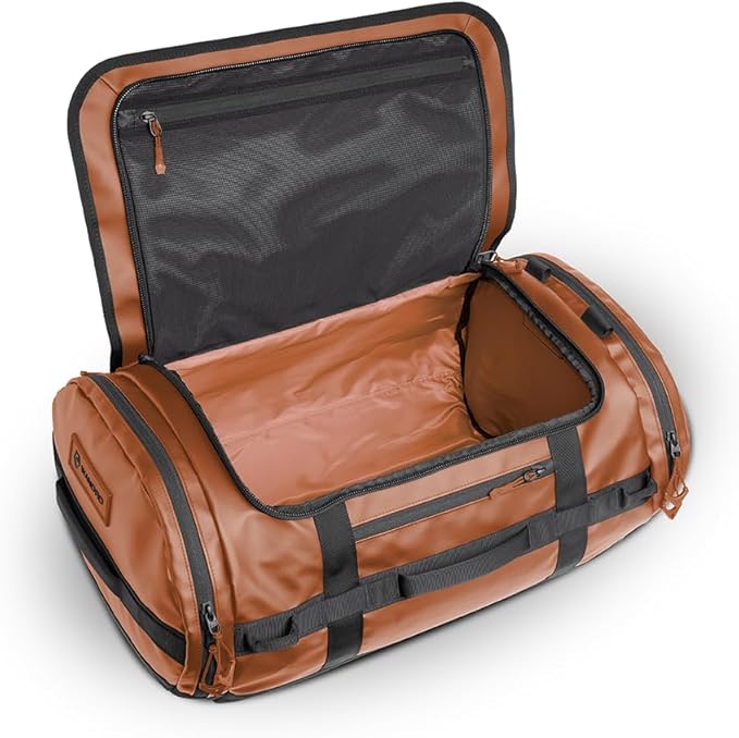 WANDRD CARRYALL 60L Sedona Orange - Perfect Travel Essentials duffel Bag: Versatile for Traveling, Ideal Vacation & Everyday Travel Bag