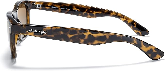 MERRY'S Polarized Unisex Shades Sunglasses for Men and Women Vintage Polarized Sun Glasses Mirror Lens