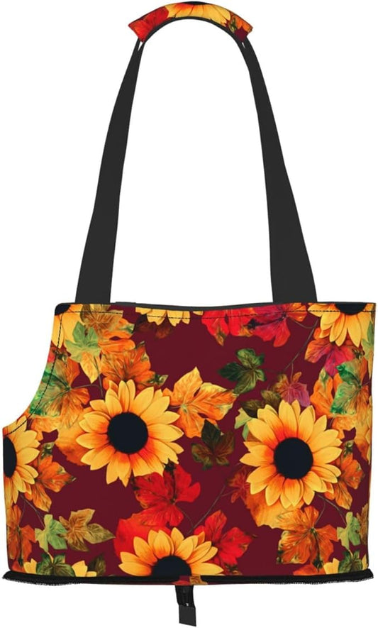 OEDTF Dog Purse Carrier with Safety Buckle, Dog Sling for Puppy and Cats Breathable Waterproof Wear-Resistant Foldable