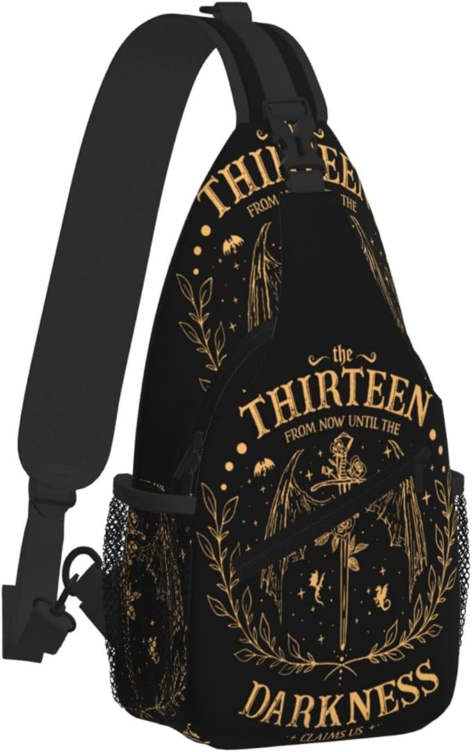 The Thirteen Crossbody Bag Throne Of Glass Trendy Sling Bag Bakpack Casual Chest Bags Daypack For Hiking Walking Travel Running(2)
