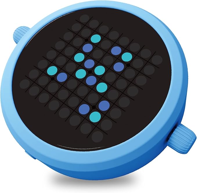 5-in-1 Handheld Puzzle Game,Reversi Strategy Board Game Console,Electric Reversi Travel Game for Kids and Adults