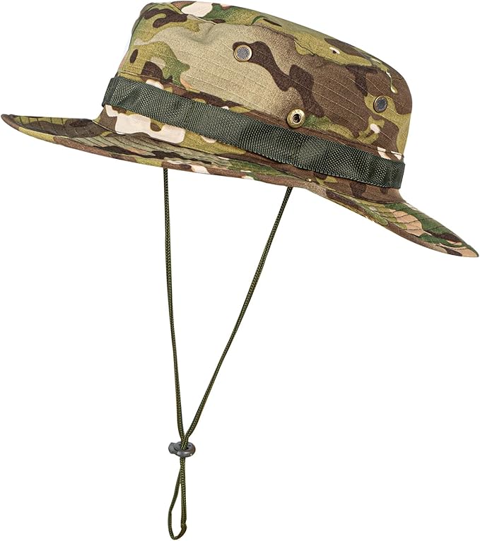 Sun Hats for Men Women Boonie Hat UPF 50+ Bucket Hat Wide Brim UV Protection Fishing Hiking Safari Outdoor Hats