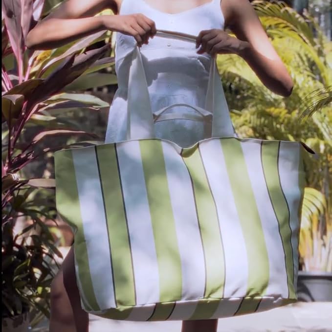 Salt Earth Large Beach Bag for Women, Extra Large Travel Tote With Pockets, Weekender Tote Bag For Women, Oversized Carry