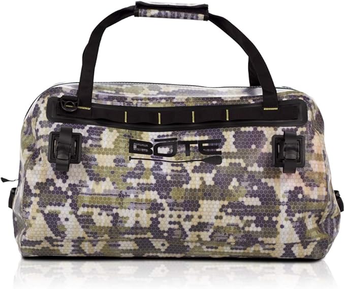 BOTE Highwater Duffel Bag Waterproof Fully Submersible Carry-on Size with 39 Liter Capacity Designed for Watersports Kayaking Fishing Hunting Boating Camping