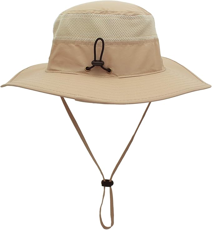 Home Prefer UPF 50+ Men's Sun Hat Wide Brim Bucket Hat UV Protection Hat for Mens Womens Beach Safari Gardening Golf Fishing