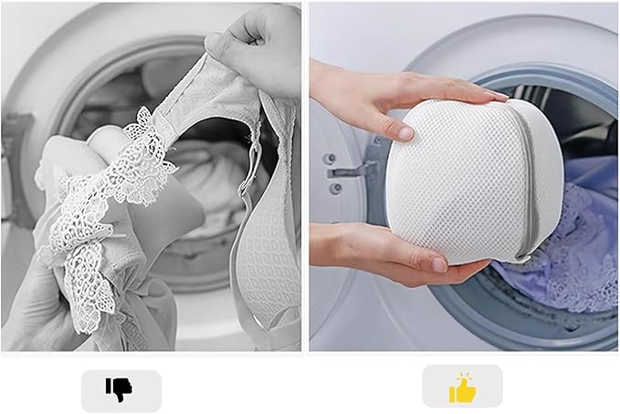 GOGOODA Laundry Mesh Bag Bra Wash Bag for Lingerie, Underwear, Delicates (3 Set)