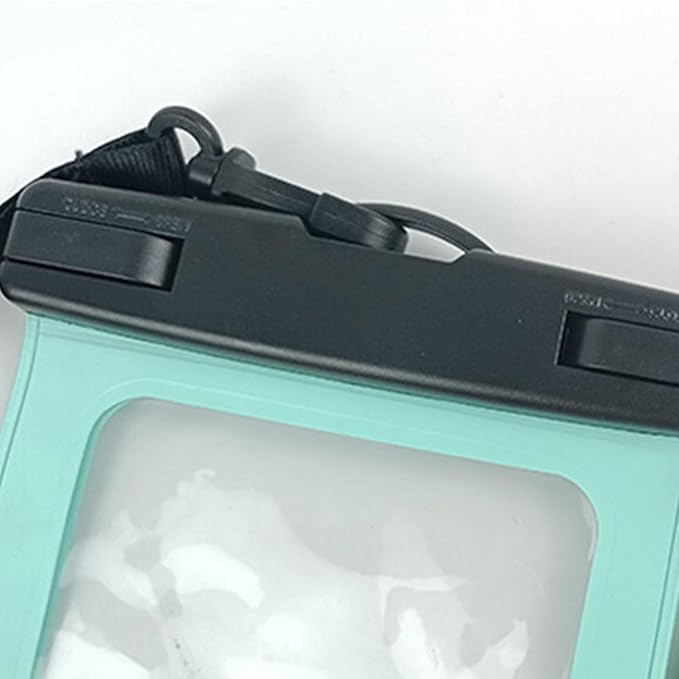 Underwater Protective Pouch Diving Case with Lanyard Transparent Phone Dry Bag for Swiming Beach Surfing Camping Hiking Protective Cover