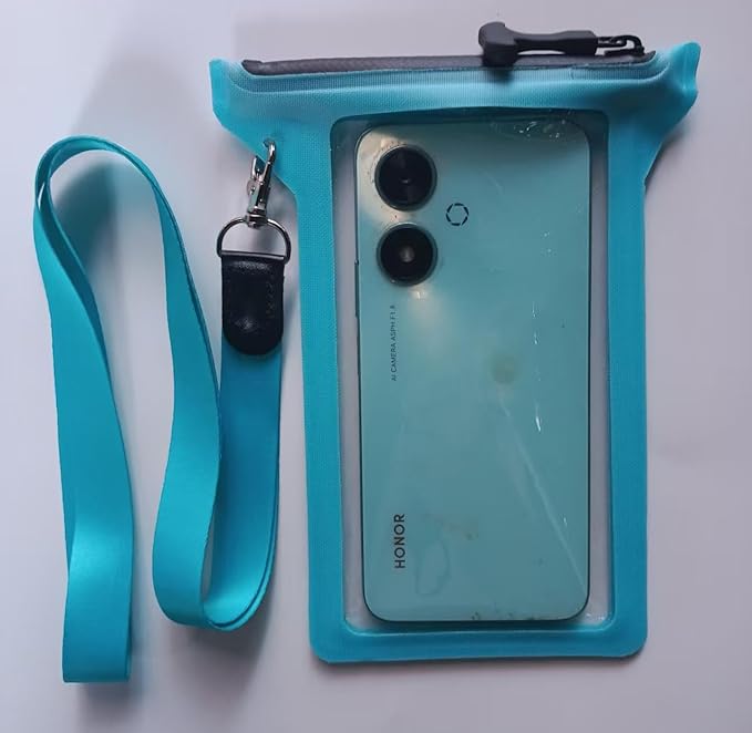 Waterproof Phone Pouch, Waterproof Phone Case, for iPhone 17 16 15 14 Pro Max，IPX8 Waterproof Rating, airtight Zipper Seal