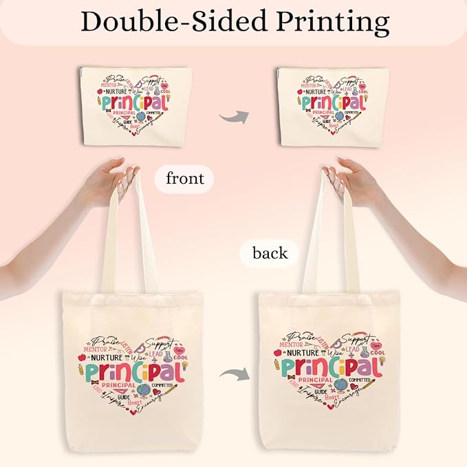 Writer Sewing Doctor Seam Principa Cosmetic Makeup Bag Beach Canvas Tote Bag for Women Girls Christmas Birthday