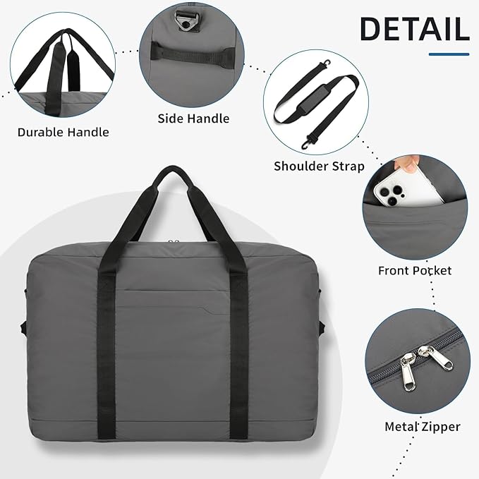 Extra Large Duffle Bag, 110L Storage Foldable Travel Duffle Bag for Men Women, Lightweight Weekender Bag for Overnight Camping
