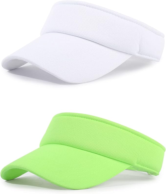 Sun Visor Hat Adjustable Velcro Outdoor Sports Cap for Men Women Adults