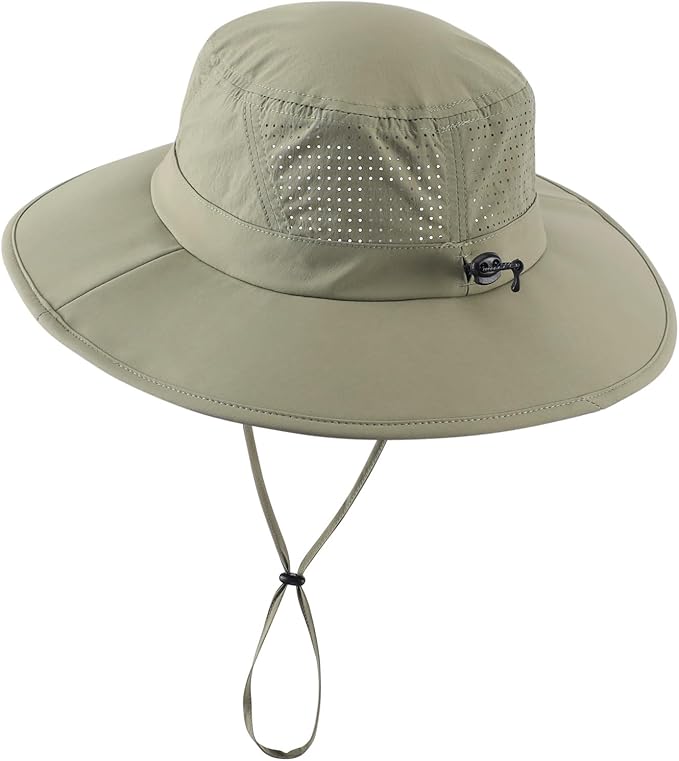 Home Prefer UPF 50+ Sun Hats for Men Women Foldable Wide Brim Fishing Hat Quick Dry Summer Outdoor Garden Safari Bucket Hat