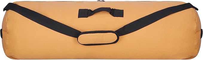 WHITEDUCK HOPLITE Heavy Duty Military Canvas Duffel Bag, Army Cargo Style, Foldable Tactical Outdoor Bag, Travel, Storage