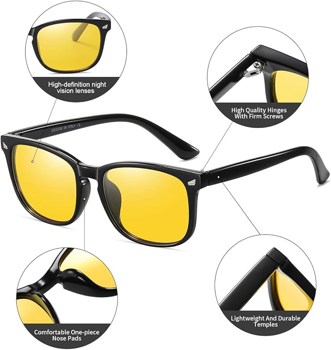 DUSHINE Polarized Sunglasses for Women Classic Retro Style UV400 Protection