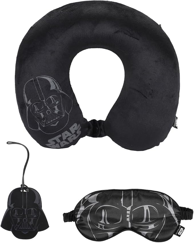 Bioworld Star Wars Darth Vader 3-Piece Neck Pillow Set