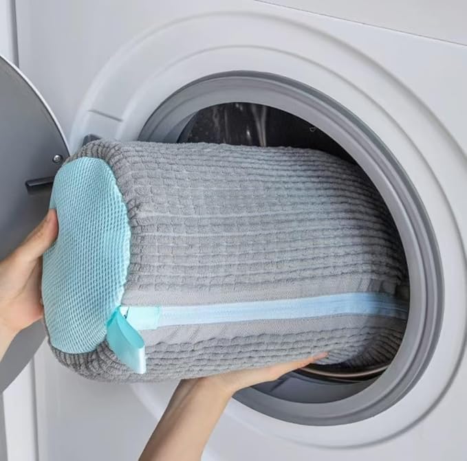 Shoe Washing Machine Bag Laundry Shoe Bags for Washing Machine, 2Pcs Shoe Washing Bag Shoe Laundry Bag for Washer and Dryer Reusable Shoe Washing Bags (Grey-2Pcs)