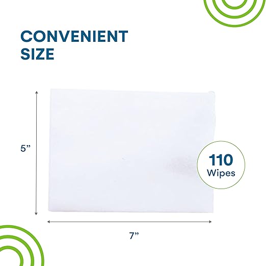 Care Touch Hand Sanitizer Wipes – 220 Individually Wrapped Packets (Packing may Vary)