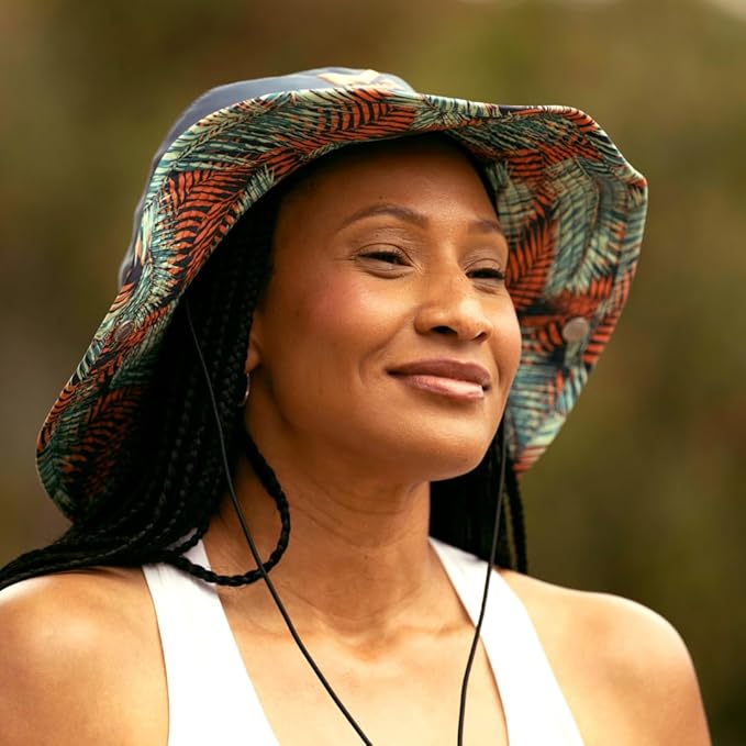 MISSION Cooling Bucket Hat - Unisex Wide-Brim Hat for Men & Women - Lightweight, Foldable & Durable - Cools Up to 2 Hours