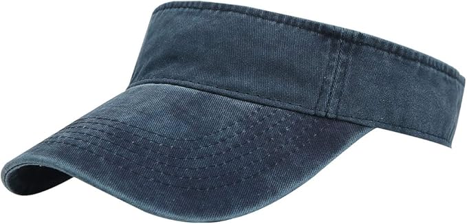 Sport Sun Visor Hats Cotton Ball Caps Empty Top Baseball Sun Cap for Men Women