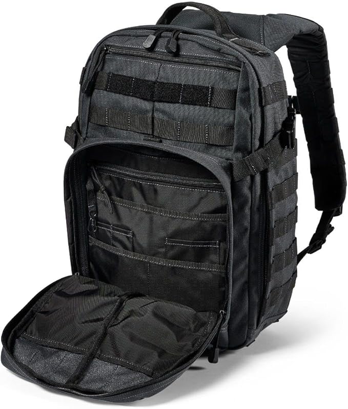 5.11 Tactical Backpack, RUSH 12 2.0 Military Survival Molle Backpack with Laptop Compartment, 24L, Style 56561ABR/56562ABR