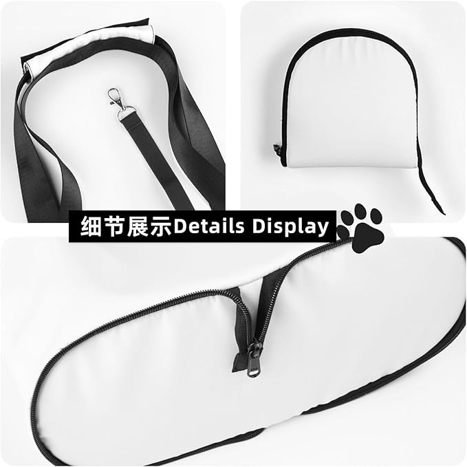 OEDTF Dog Purse Carrier with Safety Buckle, Dog Sling for Puppy and Cats Breathable Waterproof Wear-Resistant Foldable