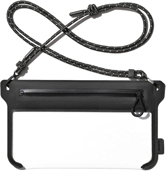 bitplay AquaSeal Lite- Universal Waterproof Phone Pouch/Dry Bag with Adjustable Strap Black