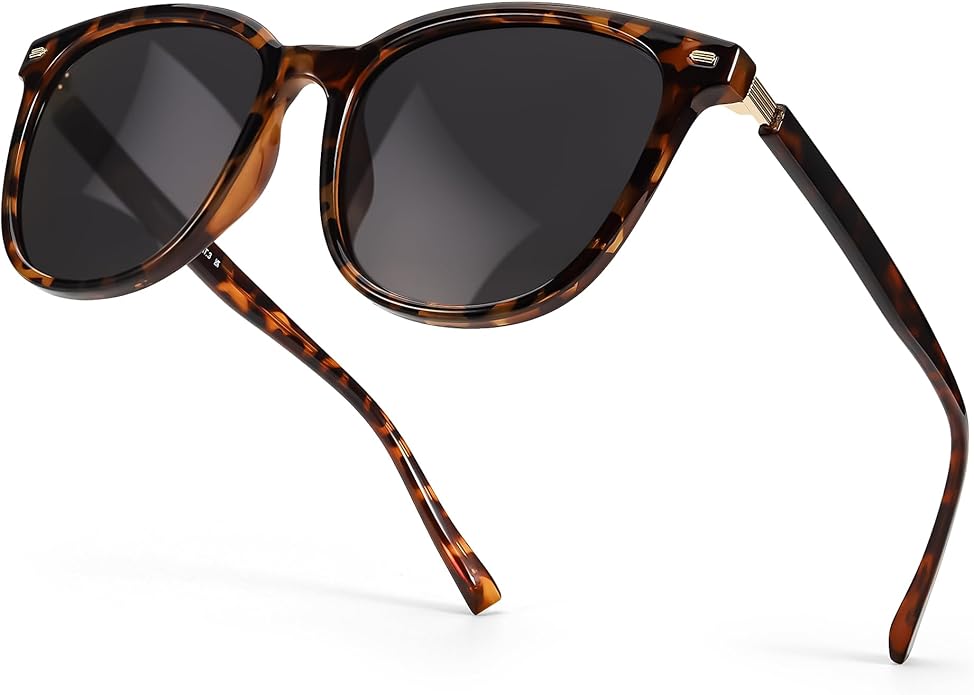 SIPHEW Oversized Square Sunglasses for Women|Lightweight Fashion Sunglasses 100% UV400 Protection|Trendy Mirrored Shade