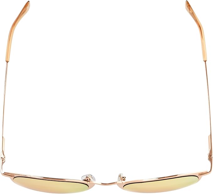 Foster Grant Womens Elsie Sunglasses, Rose Gold, 56mm US