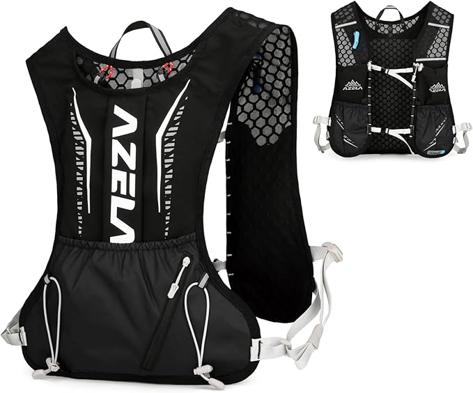 TRIWONDER Hydration Running Vest Lightweight Water Backpack Pack for Men Women Hydration Water Pack for Cycling, Running, Hiking, Biking