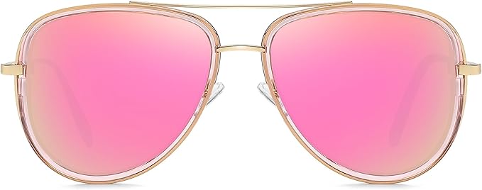 Polarized Aviator Sunglasses for Women