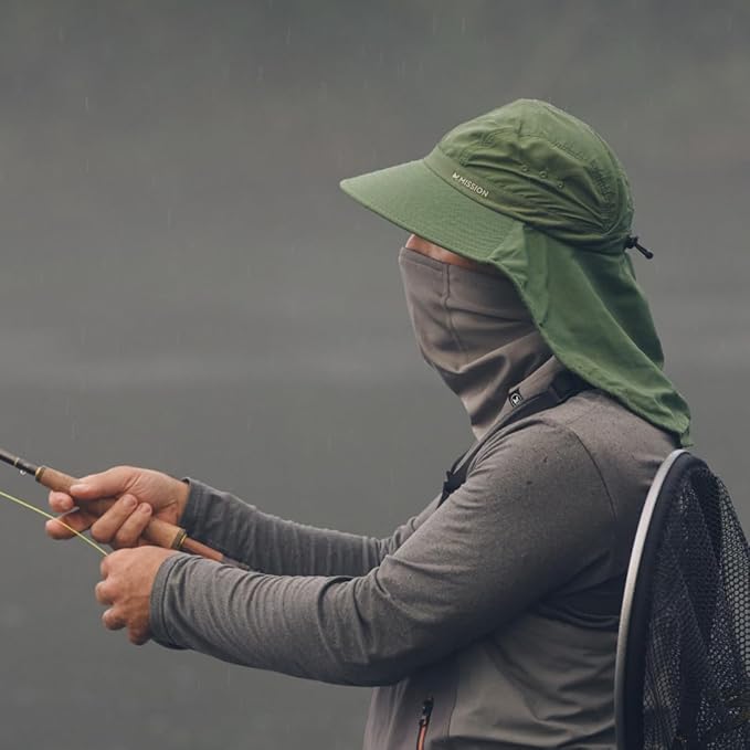 Cooling Sun Defender Sun Hat, UPF 50 UV Protection for Men Women, Wide Brim Outdoor Hat for Hiking, Fishing, Beach, Gardening