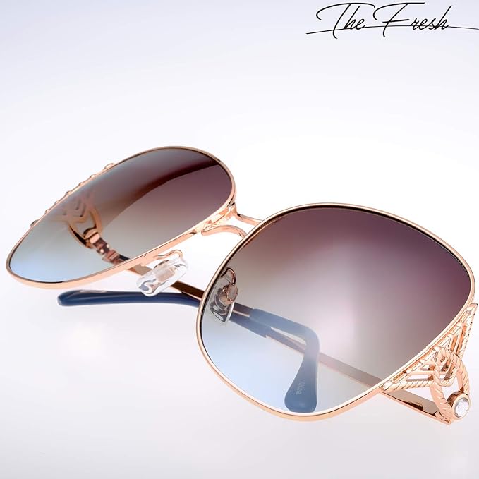 The Fresh Classic Crystal Elegant Women Beauty Design Sunglasses Gift Box