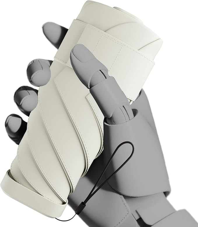 Windproof Mini Travel Folding Umbrella - UPF 50+ Sun & Rain Protection, Small Compact Lightweight Design Fits in Pocket or Bag, Eco-Friendly Fabric Wallet Umbrella for Commuter, Men Women Boys Girls