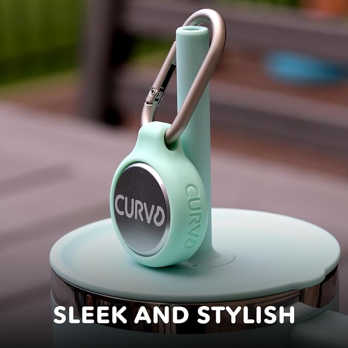 CURVD Everyday Earplugs + Case Clip Bundle, The Perfect earplug for Sleep, Travel, Noise Sensitivity/canceling + Case Clip Package Portable Waterproof Container & Silicone Sleeve for Ear Plugs(Cloud)