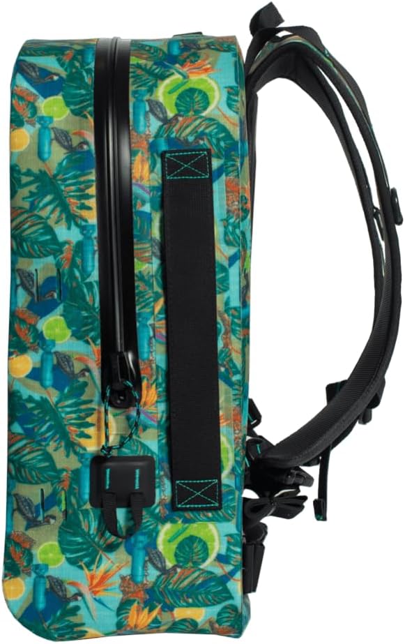 BOTE Highwater Backpack Waterproof Outdoor Zipper Dry Bag 28 Liter Capacity Molle Straps Fully Submersible Watersports Kayaking Fishing Hunting Boating