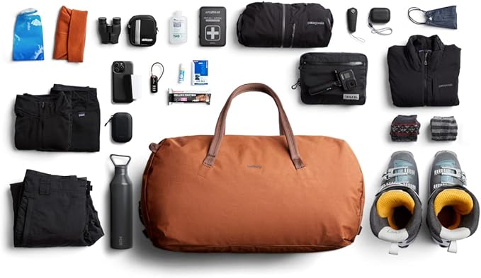 Bellroy Venture Duffel (55L weekend bag) - Bronze