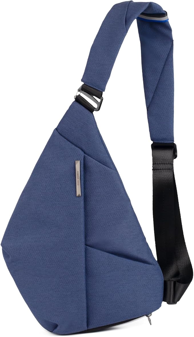 Crossbody Bags For Men, Lightweight Crossbody Sling Backpack, Sling Bag Anti Thief Chest Bag Daypack For Travel Hiking (Navy Blue)