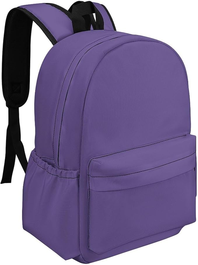 Ultra Violet Backpack Adult Travel Daybag for Women Men College Backpack for Vacation Hiking Camping Bag