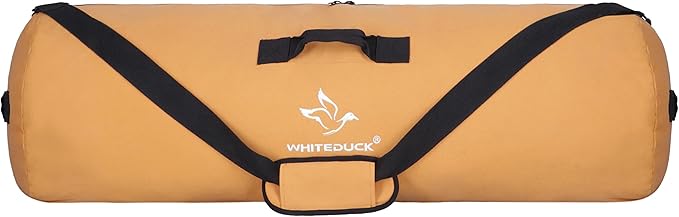 WHITEDUCK HOPLITE Heavy Duty Military Canvas Duffel Bag, Army Cargo Style, Foldable Tactical Outdoor Bag, Travel, Storage